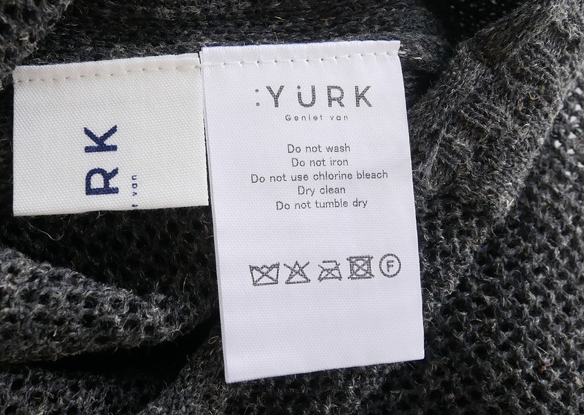 ��YURK�ʥ�륯�ˡ�LINEN MIX KNIT ���λ��Ԥߥݥ��˥å�(3��)��