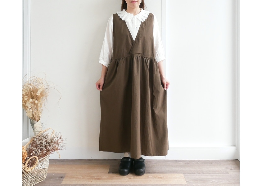 さちゃ♬ベティブープ　ジャンバースカート　2点 HEAVENLY(ヘブンリー)＊CLブロードウォッシャージャンパースカート(2色