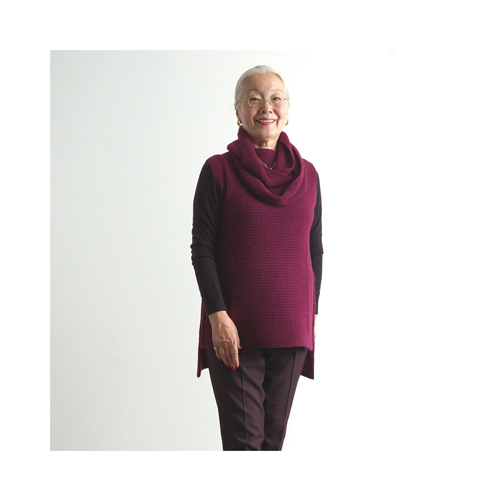 トップス レディース 婦人服 60代70代ファッションブランド Youka ヨウカ