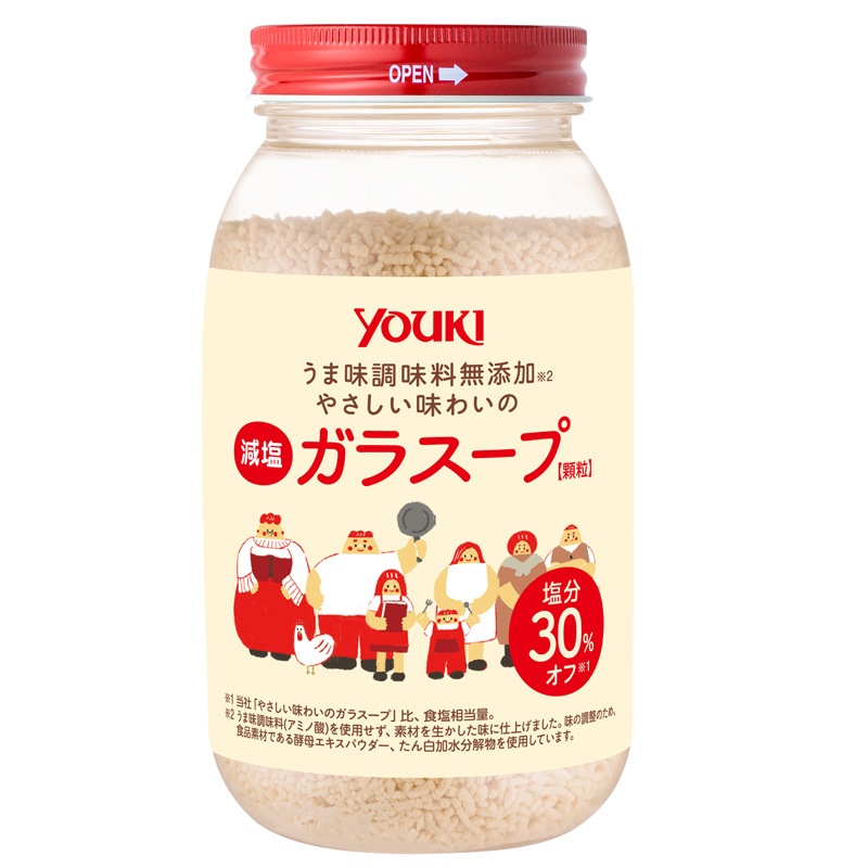 やさしい味わいの減塩ガラスープ　４２５ｇ