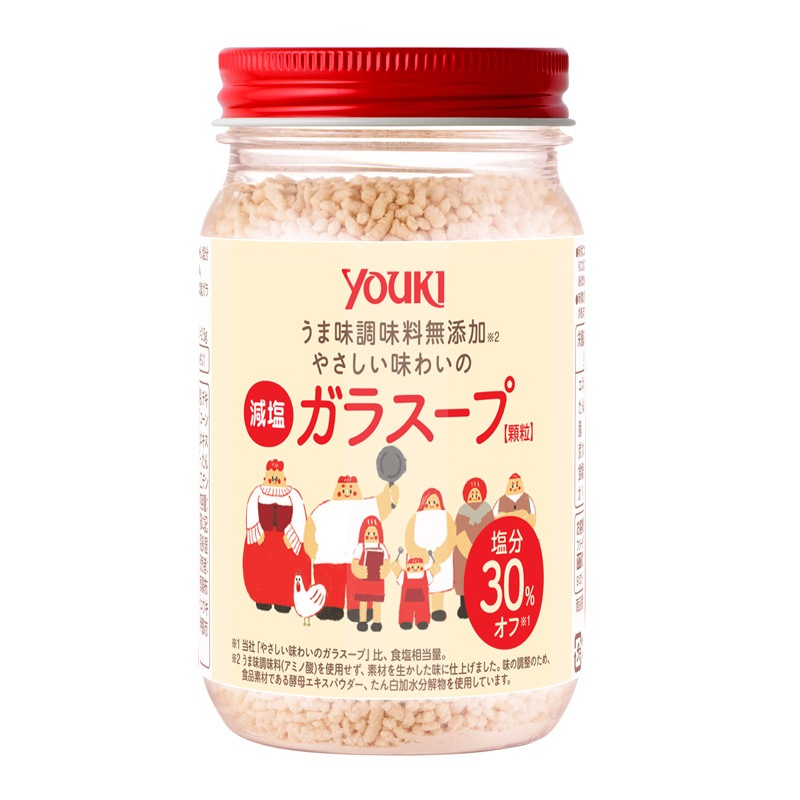 やさしい味わいの減塩ガラスープ　１２０ｇ