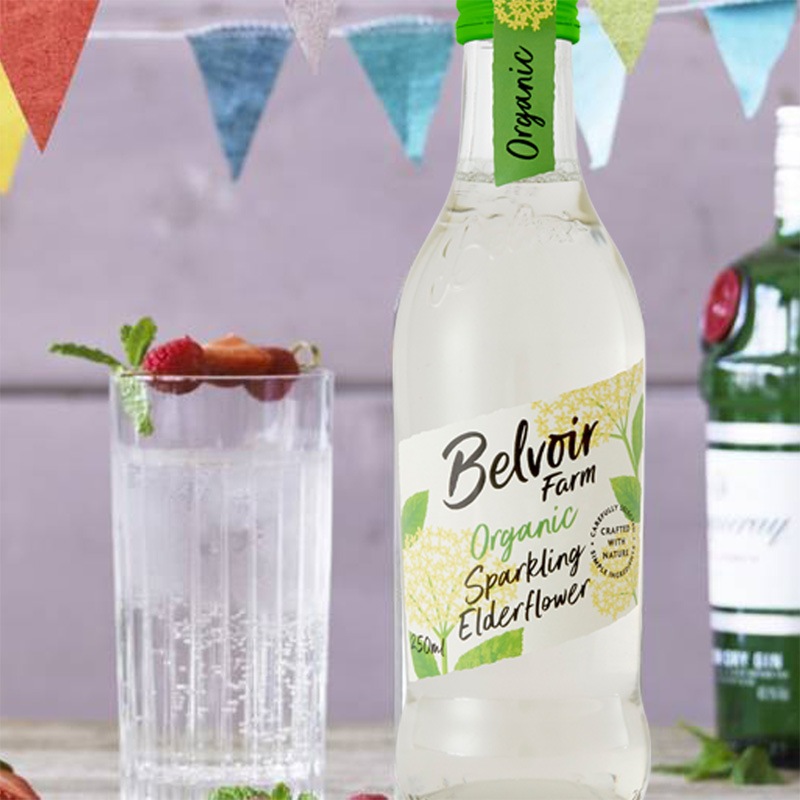 オーガニック　スパークリング　エルダー【ストレートタイプ】　２５０ｍｌ