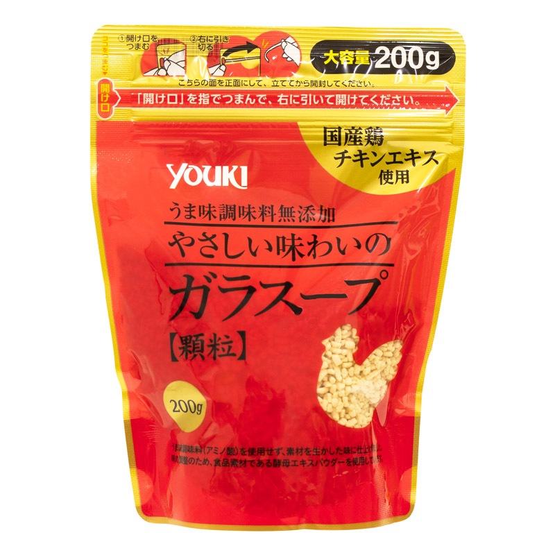 やさしい味わいのガラスープ（袋）　200ｇ