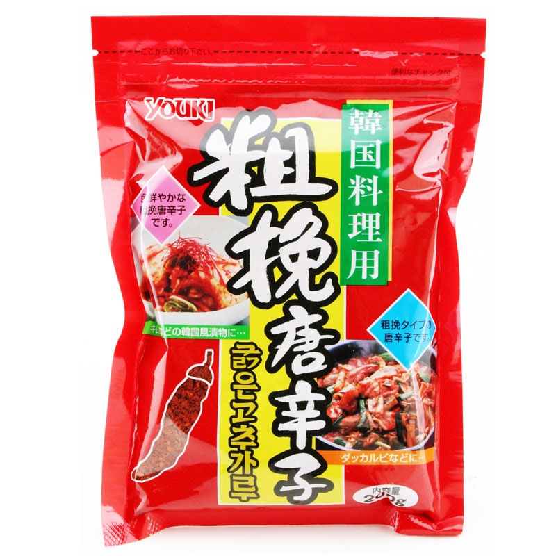 粗挽き唐辛子（韓国料理用）　２００ｇ