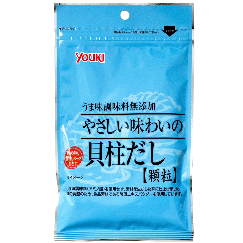 やさしい味わいの貝柱だし（袋）　６０ｇ