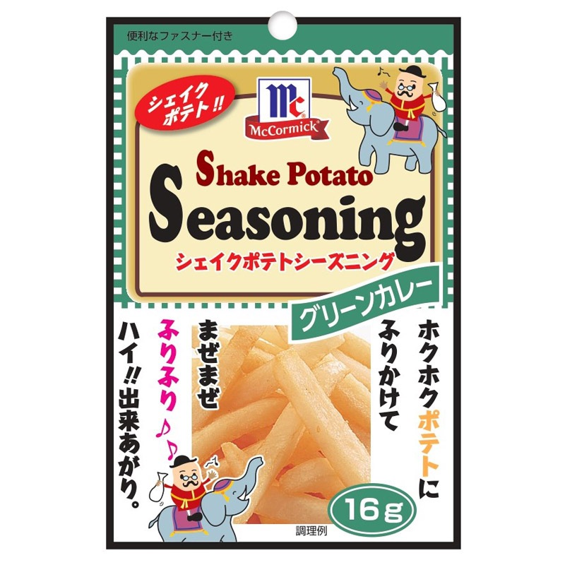 ＭＣポテトシーズニング　グリーンカレー　１６ｇ