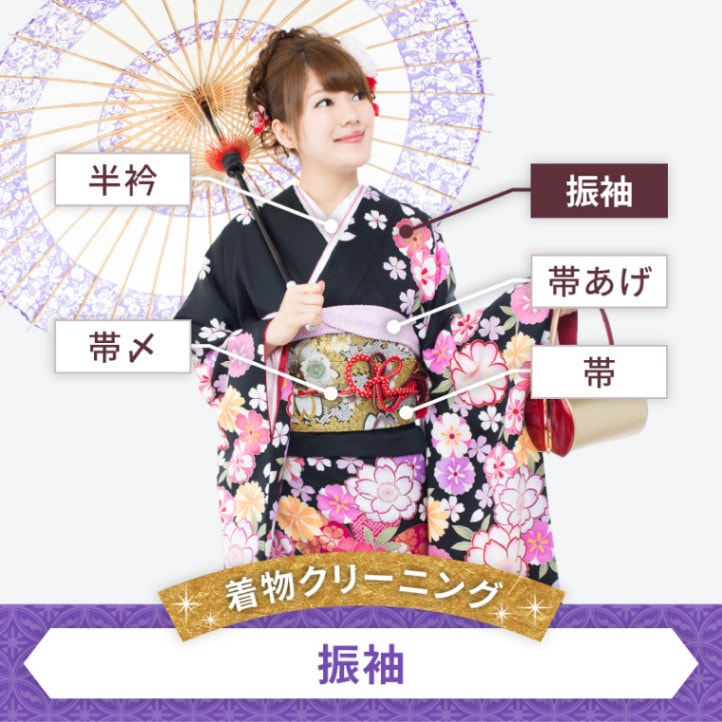 着物クリーニング 振袖