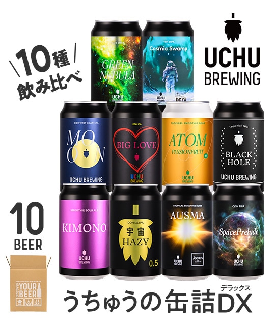 うちゅうの缶詰DX | Variety & Gift Set | YOUR BEER