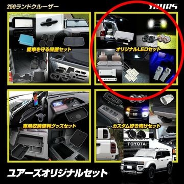 ���ɥ��롼���� 250 ���� �楢�������ꥸ�ʥ�LED���å� [���å�2] �������� �ѡ��� ���������꡼ �ɥ쥹���å� 250 land cruiser ��󥯥�ȥ西 TOYOTA [2]
