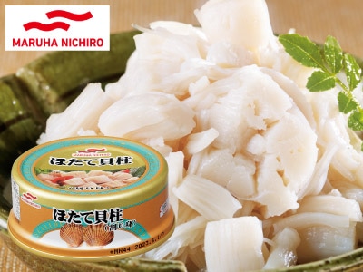 マルハニチロ 国産ほたて貝柱水煮割り身缶詰 | 缶詰 | 優生活