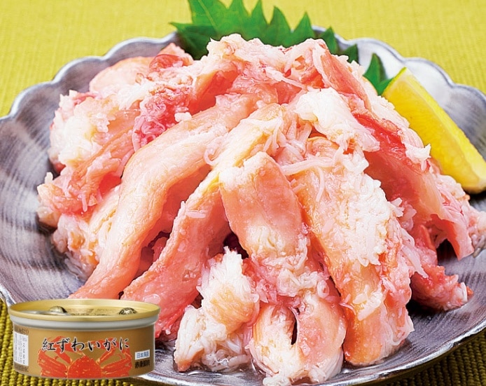 日本海産 紅ずわいがに赤身脚肉缶詰15缶セット | 缶詰 | 優生活