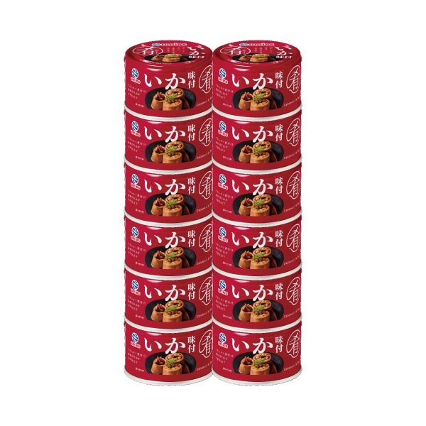 umiosu(旧マルハニチロ)いか味付け缶詰12缶 | 缶詰 | 優生活