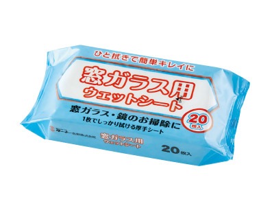 窓ガラス用ウェットシート | ついで買い | 優生活