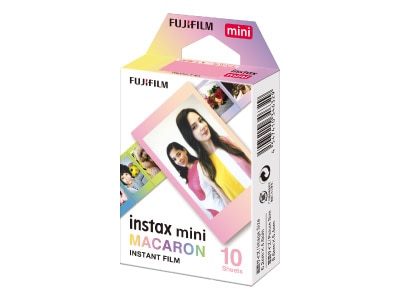 送料無料 富士フィルム チェキフィルム INSTAX MINI マカロン 10