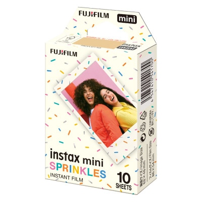 送料無料 富士フィルム チェキフィルム INSTAX MINI スプリンクルズ 10