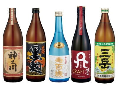 鹿児島産 芋焼酎25度 1.8㍑×5本 Gセット 鹿児島・宮崎 芋焼酎5本セット | 飲料・スープ | 優生活