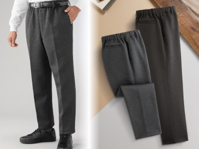 エムアイジェイ お父さんのあったか裏起毛パンツ2色組 | 衣服 | 優生活