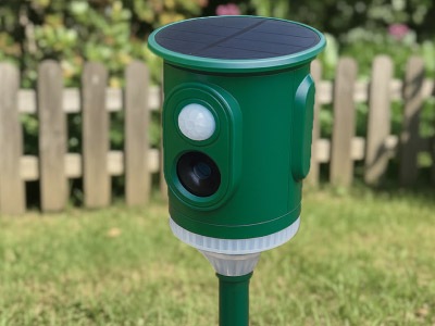 360度対応 センサー搭載ソーラー充電式LED害獣撃退器1台+1台 合計2台 360度対応 センサー搭載ソーラー充電式LED害獣撃退器1台+1台 合計2台