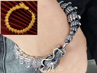 ドラゴンブレスレット2色組 | 時計・アクセサリー | 優生活