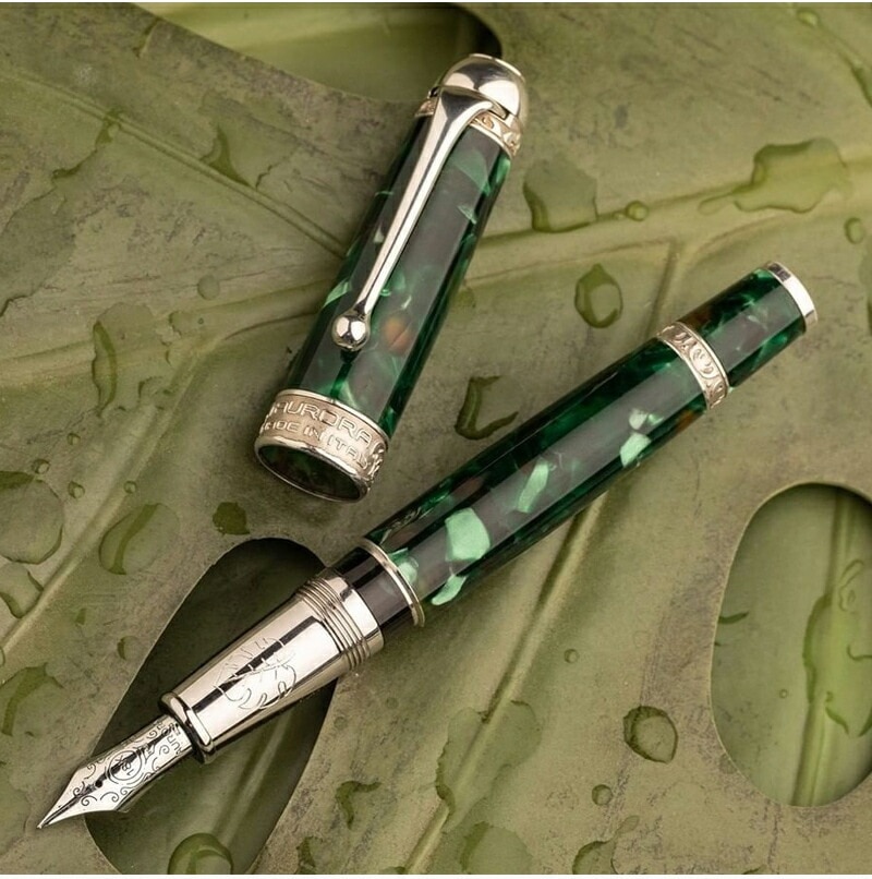 名入れ 万年筆 AURORA アウロラ 万年筆 限定580本 アンビエンテ