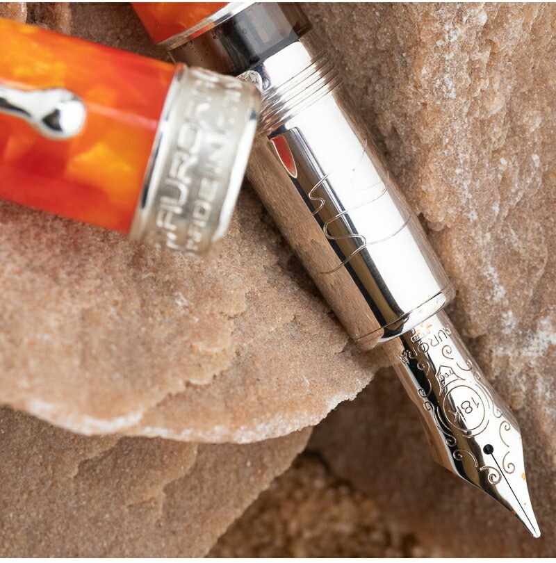 名入れ 万年筆 AURORA アウロラ 万年筆 限定580本 アンビエンテ