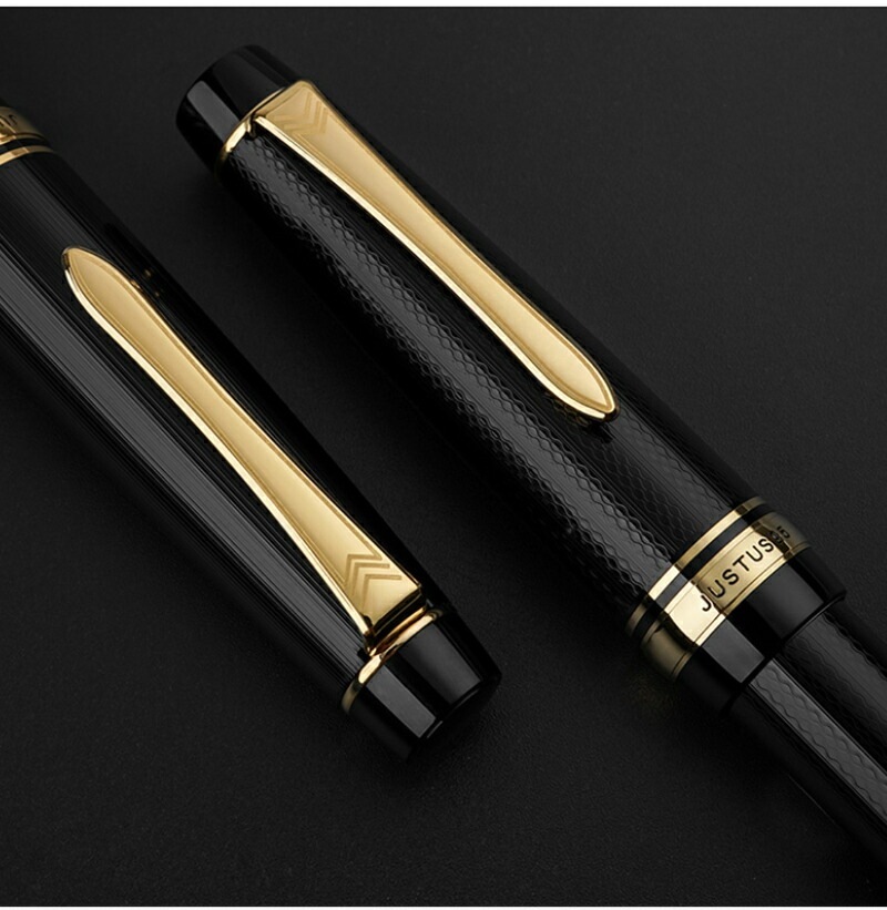 パイロット 万年筆 ジャスタス95 FJ-3MR-NB-FM 中細字 ネットブラック