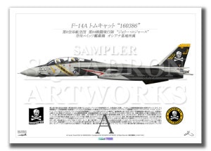 F-14A �ȥ७��å� VF-84 ����꡼�������㡼�� ��160386�ɡ���A2������ Prints)