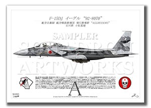 F-15DJ롡ԶƳ92-8070  A4 Profiles)