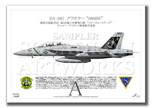 EA-18G グラウラー VAQ-209 “スターウォーリアーズ” 2018 Showbird “166895” (A3)