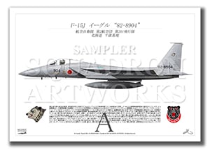 F-15J���������롡��201�����⡡��82-8904��  ��A4������ Prnts)