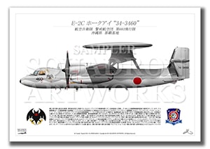 E-2C　ホークアイ　第603飛行隊　"34-3460"　（A4サイズ Profiles)