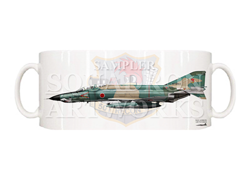 マグカップ　RF-4E ファントムⅡ　第501飛行隊　 “47-6903” シャークマウス