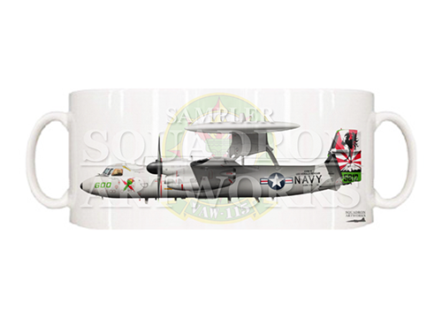 マグカップ　E-2C ホークアイ 2000 VAW-115 “リバティーベルズ” 2017 Showbird “165812”