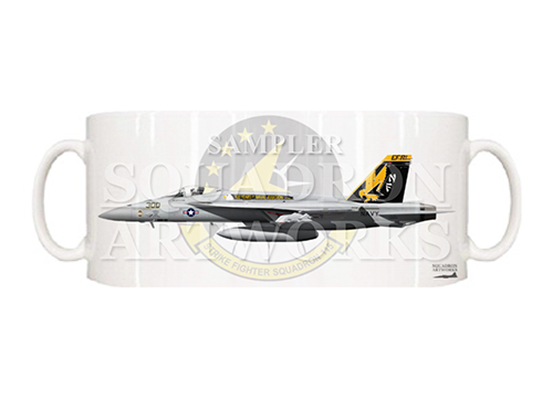マグカップ　F/A-18E スーパーホーネット VFA-115 “イーグルス” 2011 Showbird “166859”