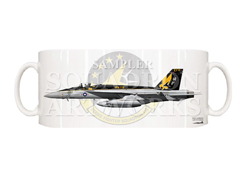 マグカップ　F/A-18E スーパーホーネット VFA-115 “イーグルス” 2016 Showbird “166859”