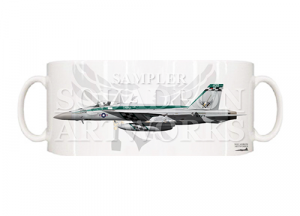 �ޥ����åס�F/A-18E �����ѡ��ۡ��ͥå� VFA-195 �ȥ���Х��������� 2015 Showbird ��166901��