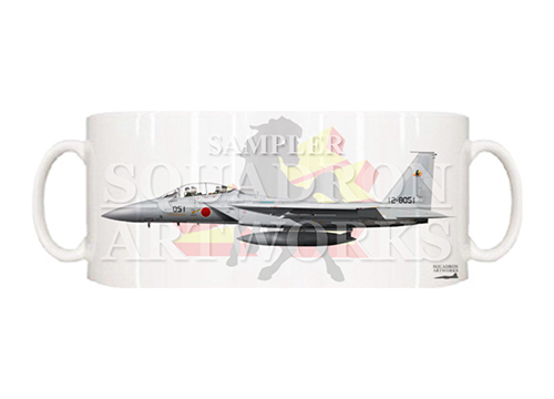 マグカップ　F-15DJ イーグル　第23飛行隊　"12-8051"