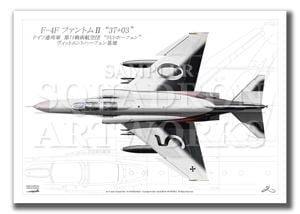 Top viewF-4F PhantomJG71Richthofen 50th Anniv  A3 Prints)