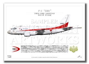 P-1　TRDI　/　航空集団　第51航空隊　"5501"　（A2サイズ Prints)