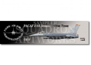�ô�������ޥե顼�����롡PACAF F-16 Demo Team����91-0357��