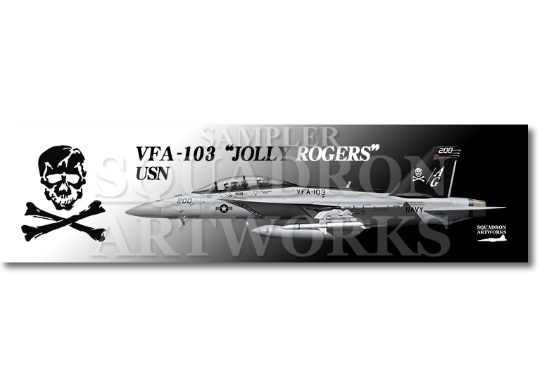 涼感クールマフラータオル　VFA-103 “ジョリーロジャース” 2020 Showbird “168493”