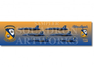 ���ޥ��ͥåȡ��ġ�F/A-18E Blue Angels 75th Anniv. 6��ver