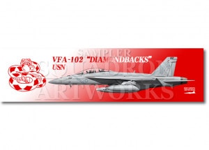 ���ޥ��ͥåȡ��ġ�VFA-102 �ȥ�������ɥХå����� ��102�� Showbird ��166917��