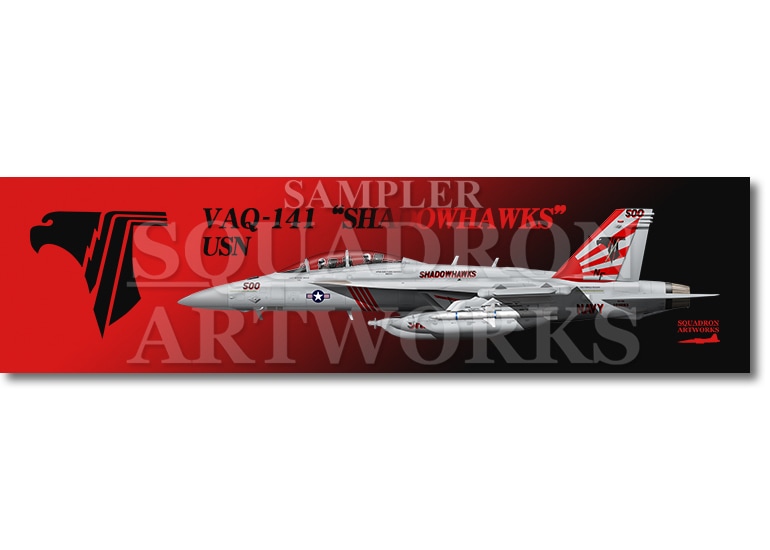 ★マグネット★彡　VAQ-141 “シャドウホークス” 2017 Showbird “166928”