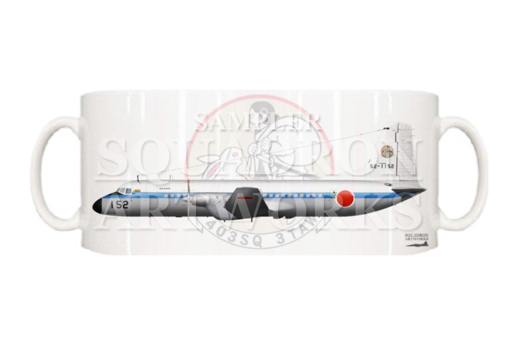 マグカップ　YS-11P　第403飛行隊　"52-1152"