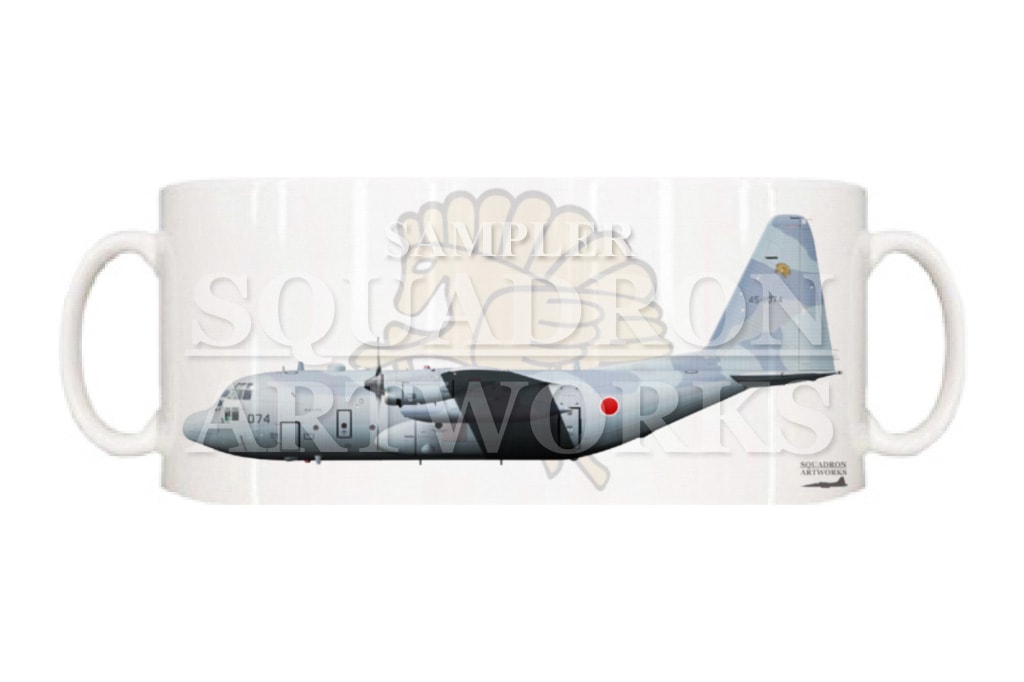 マグカップ　C-130H　第401飛行隊　“45-1074”