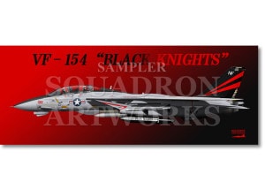 �ե����������� F-14A �ȥ७��å� VF-154 �֥�å��ʥ��� 1995 Showbird ��161621��