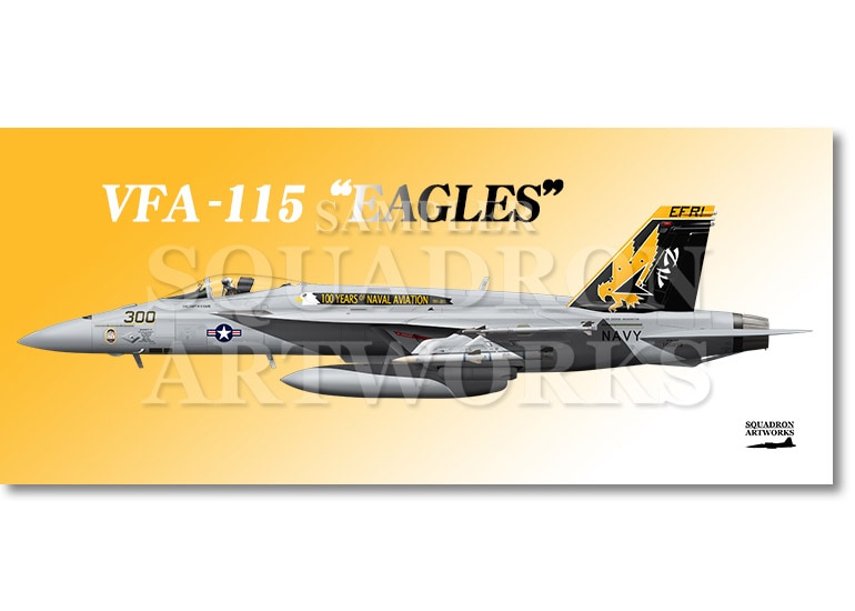 フェイスタオル VFA-115 “イーグルス” 2011 Showbird “166859”