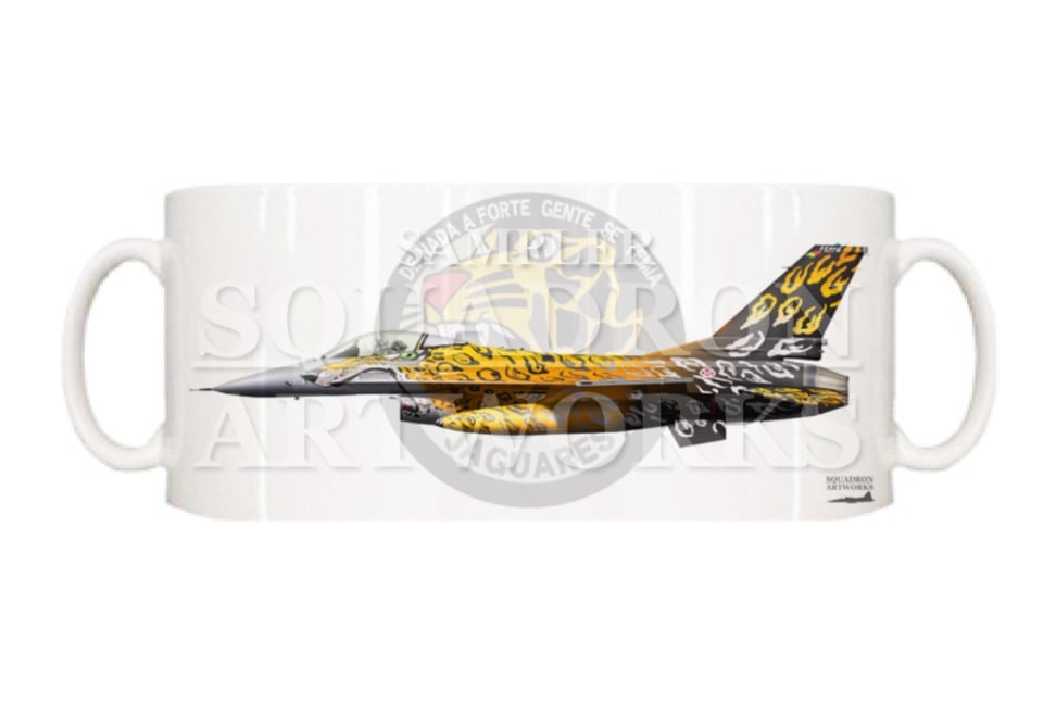 マグカップ　F-16A 301 Squadron "Jaguares" NATO Tiger Meet 2021