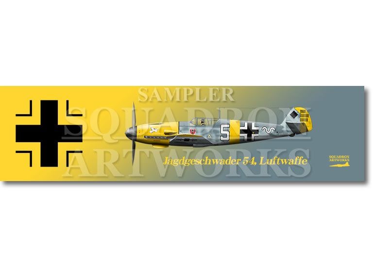 ★マグネット★彡　 メッサーシュミット Bf 109 F2 JG54 “White-5”